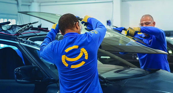 réparation rapide pare-brise